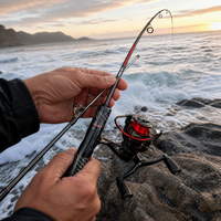 Ultralight Solid Tip Lure Fishing Rod for Micro Bait Casting