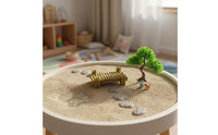 DIY Landscaping Resin Bamboo Bridge Great Gift Micro Landscape Bridge House Decoration for Hobbyists