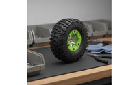 2 Pieces 12427 Replacement Tire Easy to Install RC Replacement Tires Abrasion Resistant remoted Control Truck Tire for Outdoor