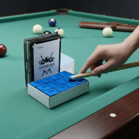 144 Pieces Oily Formula Pool Cue Chalk Non-Flaking Cue Tip Chalk Even Application Billiards Accessory Minimizes Miscues for Commercial Use