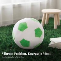 Soccer Ball Stuffed Toy Great Gift Idea Stuffed Football Pillow PP Filling Stuffed Soccer Ball for Kids, Young Children, Playroom, Game Room