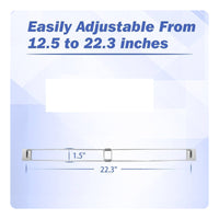 Telescoping RV Refrigerator Bar Rust-Resistant RV Fridge Bar