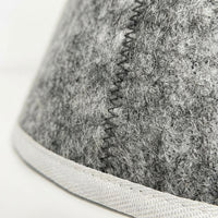 Sauna Hat for Steam Bath, Steam Room Essential Parts, Heat Resistant Sauna Cap, Stylish Appearance Sauna Hat, Sauna Hat with Hanging Loop