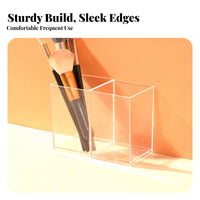 Multi-Compartment Tray Compartmentalized Design Narrow Cosmetic Tray for Vanity