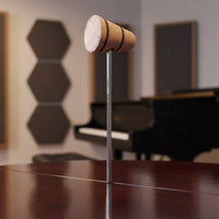 Drum Pedal Beater Bass Drum Beater Medium Stiff for Live Performances