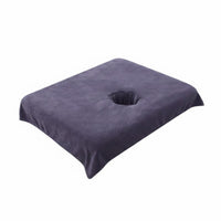 Reusable Massage Table Sheet Face Hole Absorbent Face Hole Massage Table Cover Soft Salon Bed Cover Machine Washable for Beauticians