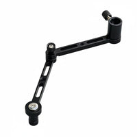 Aluminum Alloy Tray Extension Arm Long-Lasting Fishing Box Bridge Bracket Easy Installation Fishing Chair Arm Extender