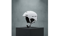 Hard-Shell Helmet with Adjustment Dial Adjustable Vent Helmet with Eyewear Buckle Ventilated Shock-Absorbing for Skiers, Snowboarders, Adults, Skiing, Snowboarding, Winter Sports