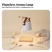Electric Candle Warmer Lamp Timer Function Adjustable Melting Substance Melting Lamp Nordic Design Adjustable Height Melting Substance Melter