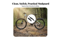 Front and Rear Bike Fenders Full Coverage Universal Bike Mudguard Front and Rear Mudguard Set Long-Lasting Material