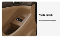 Precise Fit Master Power Window Switch Bezel Easy Installation Driver Side Window Switch Cover Long-Lasting Interior Door Handle Trim Wear Resistant