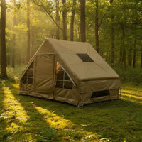 Inflatable Camping Tent Easy Setup Inflatable Tent with Canopy Spacious for  , Families, Outdoor, Backyard