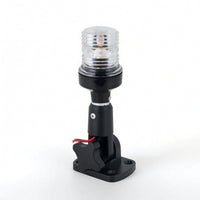 Marine LED Navigation Light 360-Degree Boat Light with Adjustable Base