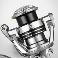 Long-Cast Metal Reel Sealed Reel with Angled Spool left/right Interchangeable Tackle Powerful for Lure Fishing