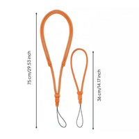 Crossbody Fan Strap Handsunrestricted Portable Fan Holder with Strap Adjustable Braided for Festivalgoers, Outdoor Travel