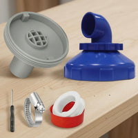 32 Mm Rotating Outlet Elbow Nozzle Angled Swimming Pool Nozzle Fitting Threaded Rotatable Pool Return Jet Plastic