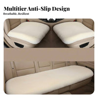 Universal Fit cushiony Car Seat cushion Easy Installation Driver Seat cushion Non-Slip Design Seating Accessory Breathable for Passengers, Commuters, professional motorists, lorry, SUV, everyday Commute, journey journeys