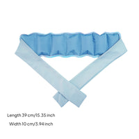 Reusable Neck Cooling Wrap Padded Cooling Neck Band Soft Breathable for Athletes, Runners, Exercise