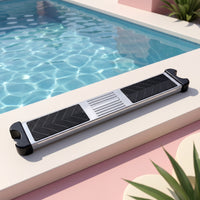 Pool Ladder Step with Rubber Pads Anti-Slip Swimming Pool Ladder Step Stainless Steel Corrosion-Resistant