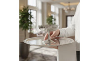 Stainless Steel Metal Dessert Cup Stemmed Dessert Cup with Stem Polished Ice Cream Bowl Vintage-Style for Restaurants
