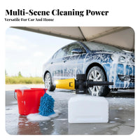 400 Ml Pressure Washer Foam Dispenser Leak-Resistant Pressure Washer Foam Bottle Engineering Grade Car Wash Soap Dispenser for DIY Enthusiasts