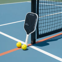 Shock-Absorbing Carbon Fiber Pickleball Paddle Cushioned Pickleball Paddle with Honeycomb Core Comfortable Racquet Responsive for Training