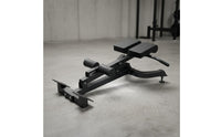 Multi-Function Foldable Roman Chair Padded Roman Chair Exercise Equipment Compact Adjustable Back Extension Bench Sturdy Steel Frame for Home Gym