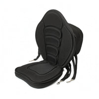 Metal Hooks Padded Kayak Seat Cushion Textured High Back Kayak Seat Segmented Panels Water Gear Contoured for Outdoor