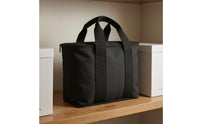 Compact Two-Speaker-Speaker Bag Padded Speaker Carrying Bag Zippered Portable Storage Oxford Cloth