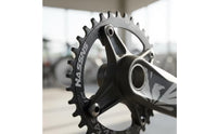 Mountain Bike Crankset 104 Crankset with Bottom Bracket Hollow Crank Arm Set with Bottom Bracket for Trail Riding