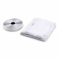 Window Barrier with Zipper Waterproof Window Sealing Cloth Portable for Bedroom, Apartment, Dorm Room