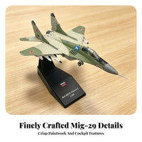 MiG-29 Model 1:100 Scale Jet Model Alloy and Warplane Reproduction