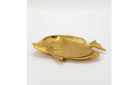 Fishes-Shaped Small Tray Fishes Trinket Dish Aesthetic Key Dish for Dresser