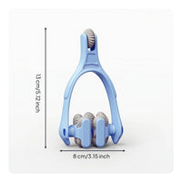 Pain Relief Finger Roller Handheld Finger Massager Roller Ergonomic Hand Massage Tool Compact for Office Workers, Writers