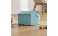 Pet Cooling House with Ice Packs Textured Cat House with Ice Packs for Cats, Summer, Indoor