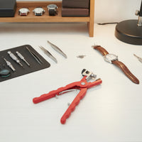 Pliers with Adjustable Head Watch Repair Pliers Stainless Steel Spring Bar Tool for Hobbyists