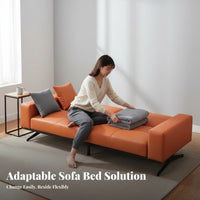 Electric Folding Sofa Bed Multi-Functional transformable Couch Space-Saving Household Furniture for Small Apartment Dwellers, Guest Hosts, Living Room