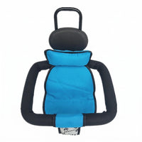 Tricycle Safety Guard Metal Frame Stroller Handrail Guard Child Transport Accessory Rounded Top Handle Black
