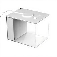 Mini Desktop Betta Fish Tank with Side Purifier, LED