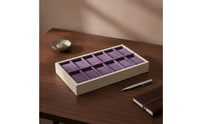 Velvet-Lined Watch Display Tray Padded Watch Organizer Tray Open-Top Safeguarding for Countertop