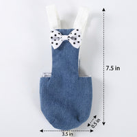 Parrot Bird Diaper, Pet Bird Diaper with built-in Waterproof Inner, Parrot Pants for Parakeet Cockatiel, Outdoor Bird Wear