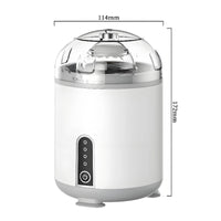 Single-Button Operation Electric Egg Beater Shaker Two-speedSpeed Design Automatic Egg Beater Mixer Nonslip Bottom for Cooking