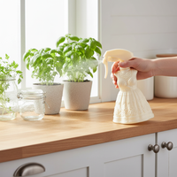 Vintage Dress Design Plant Mister Spray Bottle for Gardening and Indoor Plants