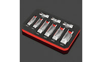 9 Pieces Slotted Fuel Line Socket Wrench Set Square Drive Fuel Line Socket Wrench Set Automotive Tool Clearly Marked Sizes