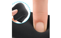 Stretchy Finger Sleeve with Gel Soft Gel Finger Protector Flexible Safeguarding Cover Lightweight for Gamers, Typing