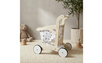 Pretend Play Shopping Cart Sturdy Children's Shopping Cart Toy Lightweight Kids Plaything