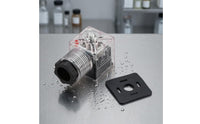 Clear Plastic Transparent Solenoid Valve Plug Screw-Fastened Plug with Indicator Light