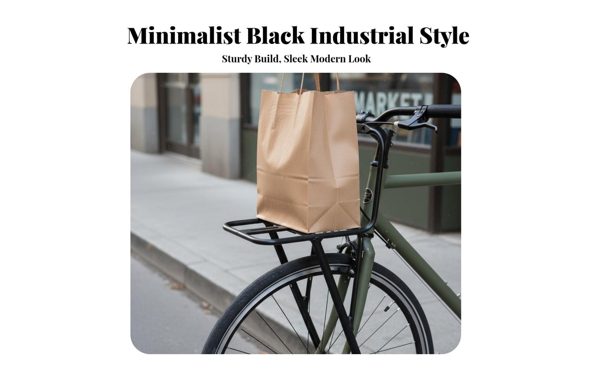 Bike Front Rack Lightweight Aluminum Front Bike Rack Heavy Duty for Cyclists