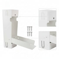 Rainwater Diverter with Outlet Spout Rectangular Downspout Diverter Hardware for Backyard