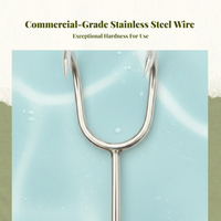 Stainless Steel Grappling Hook, Anti-Slip, Outdoor Use